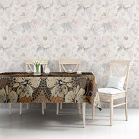 Hibiscus Mix African Pattern Tablecloth - Wonder Print Shop