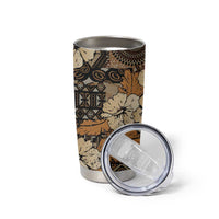 Hibiscus Mix African Pattern Tumbler Cup - Wonder Print Shop