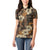 Hibiscus Mix African Pattern Women Polo Shirt - Wonder Print Shop