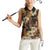 Hibiscus Mix African Pattern Women Sleeveless Polo Shirt - Wonder Print Shop