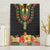Hibiscus Mix Dashiki African Pattern Canvas Wall Art Adinkra Symbol - Wonder Print Shop