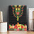 Hibiscus Mix Dashiki African Pattern Canvas Wall Art Adinkra Symbol - Wonder Print Shop