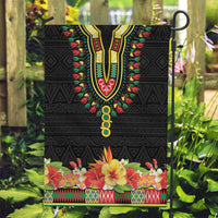 Hibiscus Mix Dashiki African Pattern Garden Flag Adinkra Symbol - Wonder Print Shop