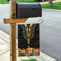 Hibiscus Mix Dashiki African Pattern Garden Flag Adinkra Symbol - Wonder Print Shop