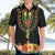 Personalized Hibiscus Mix Dashiki African Pattern Hawaiian Shirt Adinkra Symbol - Wonder Print Shop
