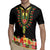 Personalized Hibiscus Mix Dashiki African Pattern Rugby Jersey Adinkra Symbol - Wonder Print Shop
