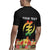 Personalized Hibiscus Mix Dashiki African Pattern Rugby Jersey Adinkra Symbol - Wonder Print Shop