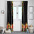 Hibiscus Mix Dashiki African Pattern Window Curtain Adinkra Symbol - Wonder Print Shop