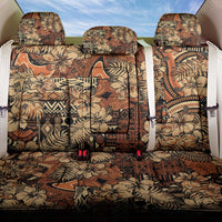 Hibiscus Mix African Pattern Back Car Seat Cover - Wonder Print Shop