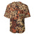 Hibiscus Mix African Pattern Baseball Jersey - Wonder Print Shop