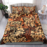 Hibiscus Mix African Pattern Bedding Set - Wonder Print Shop
