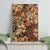 Hibiscus Mix African Pattern Canvas Wall Art - Wonder Print Shop