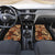 Hibiscus Mix African Pattern Car Mats - Wonder Print Shop
