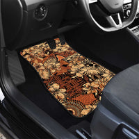 Hibiscus Mix African Pattern Car Mats - Wonder Print Shop