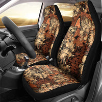 Hibiscus Mix African Pattern Car Seat Cover - Wonder Print Shop