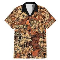 Hibiscus Mix African Pattern Family Matching Mermaid Dress and Hawaiian Shirt - Wonder Print Shop