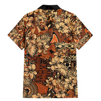 Hibiscus Mix African Pattern Family Matching Mermaid Dress and Hawaiian Shirt - Wonder Print Shop