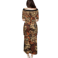 Hibiscus Mix African Pattern Family Matching Puletasi and Hawaiian Shirt - Wonder Print Shop