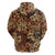 Hibiscus Mix African Pattern Hoodie - Wonder Print Shop