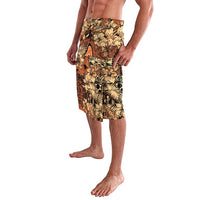 Hibiscus Mix African Pattern Lavalava - Wonder Print Shop