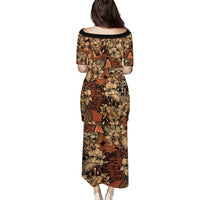 Hibiscus Mix African Pattern Puletasi - Wonder Print Shop