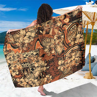 Hibiscus Mix African Pattern Sarong - Wonder Print Shop