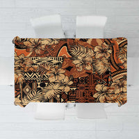 Hibiscus Mix African Pattern Tablecloth - Wonder Print Shop