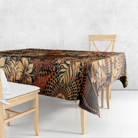 Hibiscus Mix African Pattern Tablecloth - Wonder Print Shop