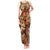 Hibiscus Mix African Pattern Tank Maxi Dress - Wonder Print Shop