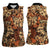 Hibiscus Mix African Pattern Women Sleeveless Polo Shirt - Wonder Print Shop