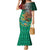 Personalised Viva La Mexico Family Matching Mermaid Dress and Hawaiian Shirt Coat Of Arms Aztec Mix Otomi Patterns - Wonder Print Shop