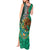 Personalised Viva La Mexico Tank Maxi Dress Coat Of Arms Aztec Mix Otomi Patterns - Wonder Print Shop