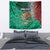 Personalised Viva La Mexico Tapestry Coat Of Arms Aztec Mix Otomi Patterns - Wonder Print Shop