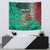 Personalised Viva La Mexico Tapestry Coat Of Arms Aztec Mix Otomi Patterns - Wonder Print Shop