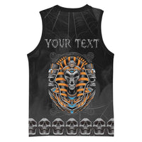 Personalized Halloween Egypt Basketball Jersey Skull Anubis - Wonder Print Shop