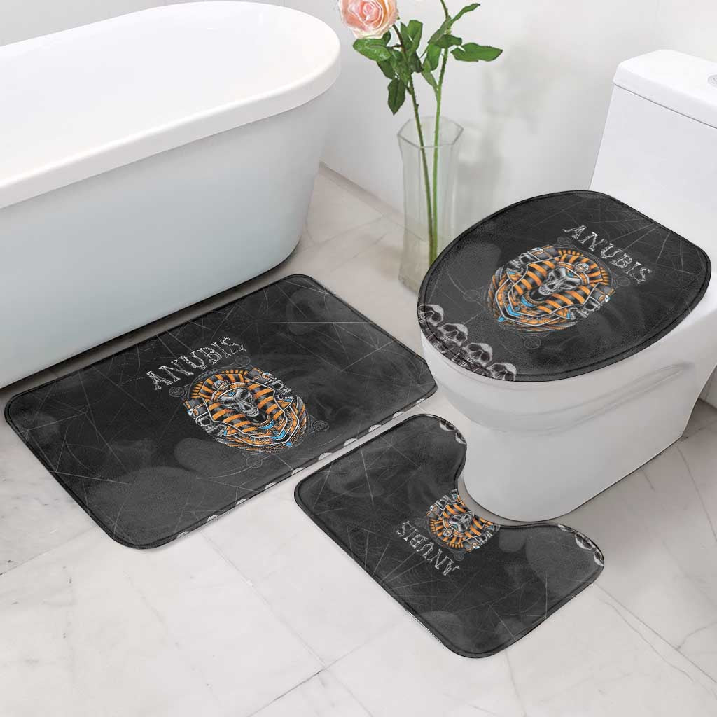 Halloween Egypt Bathroom Set Skull Anubis - Wonder Print Shop