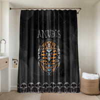 Halloween Egypt Bathroom Set Skull Anubis - Wonder Print Shop