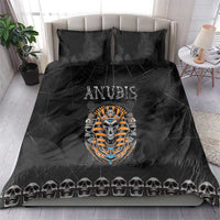 Halloween Egypt Bedding Set Skull Anubis - Wonder Print Shop