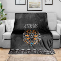 Halloween Egypt Blanket Skull Anubis - Wonder Print Shop
