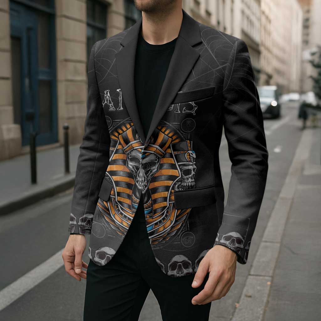 Personalized Halloween Egypt Blazer Skull Anubis - Wonder Print Shop