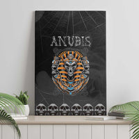 Halloween Egypt Canvas Wall Art Skull Anubis - Wonder Print Shop
