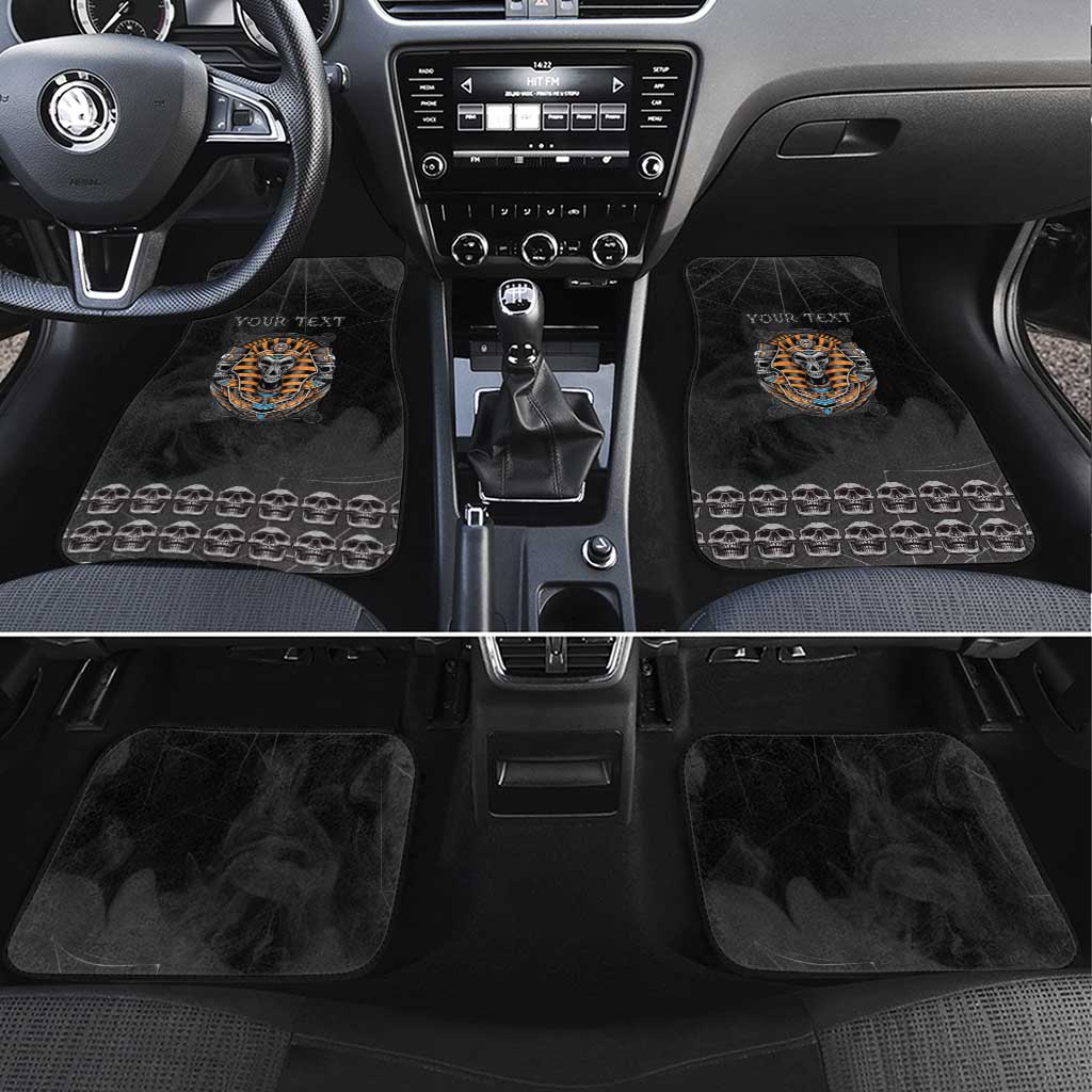 Personalized Halloween Egypt Car Mats Skull Anubis - Wonder Print Shop