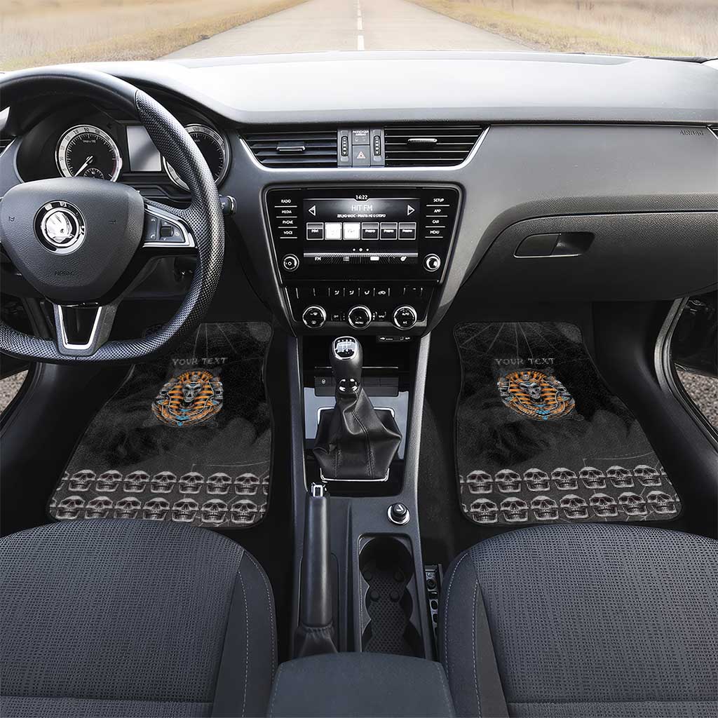Personalized Halloween Egypt Car Mats Skull Anubis - Wonder Print Shop