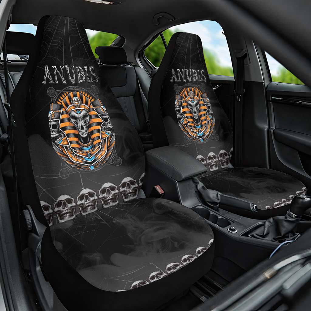 Halloween Egypt Car Seat Cover Skull Anubis - Wonder Print Shop
