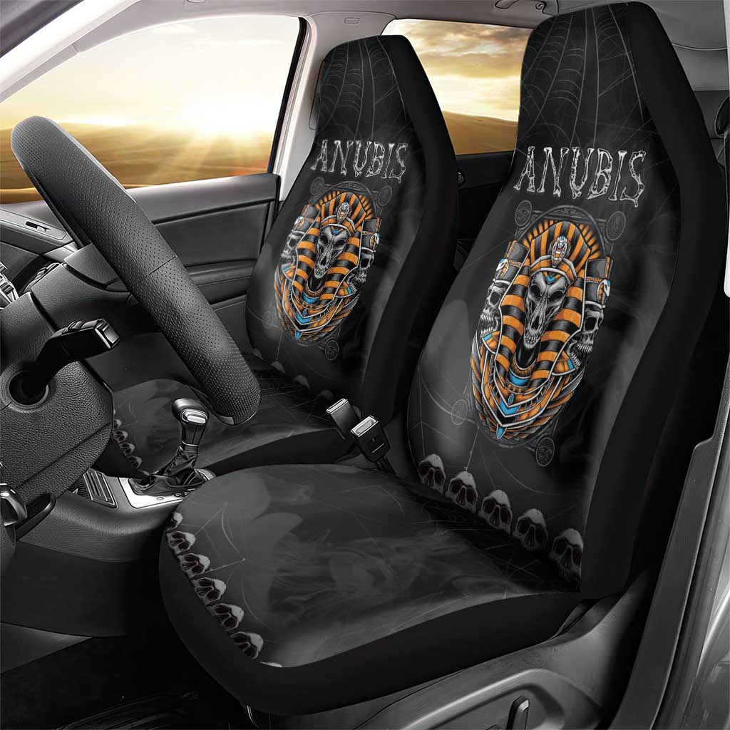 Halloween Egypt Car Seat Cover Skull Anubis - Wonder Print Shop