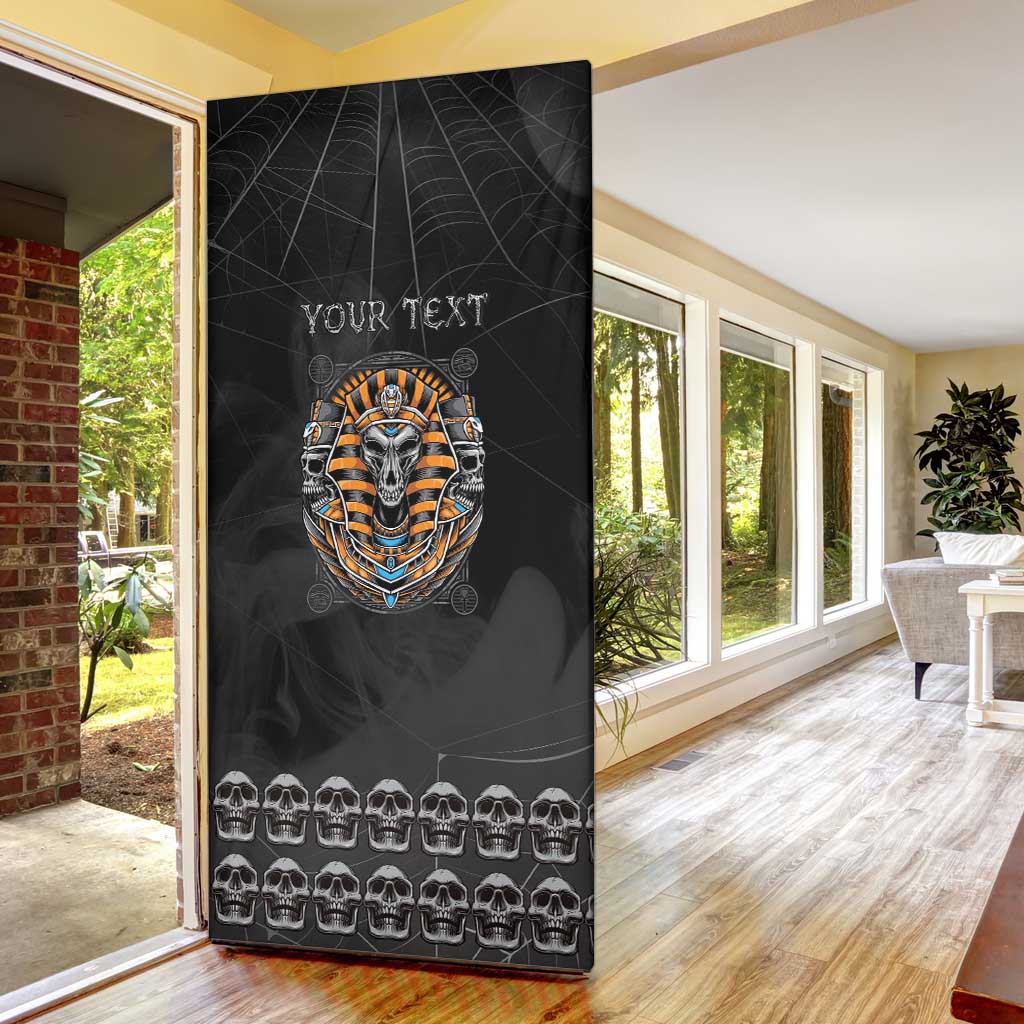 Personalized Halloween Egypt Door Cover Skull Anubis - Wonder Print Shop