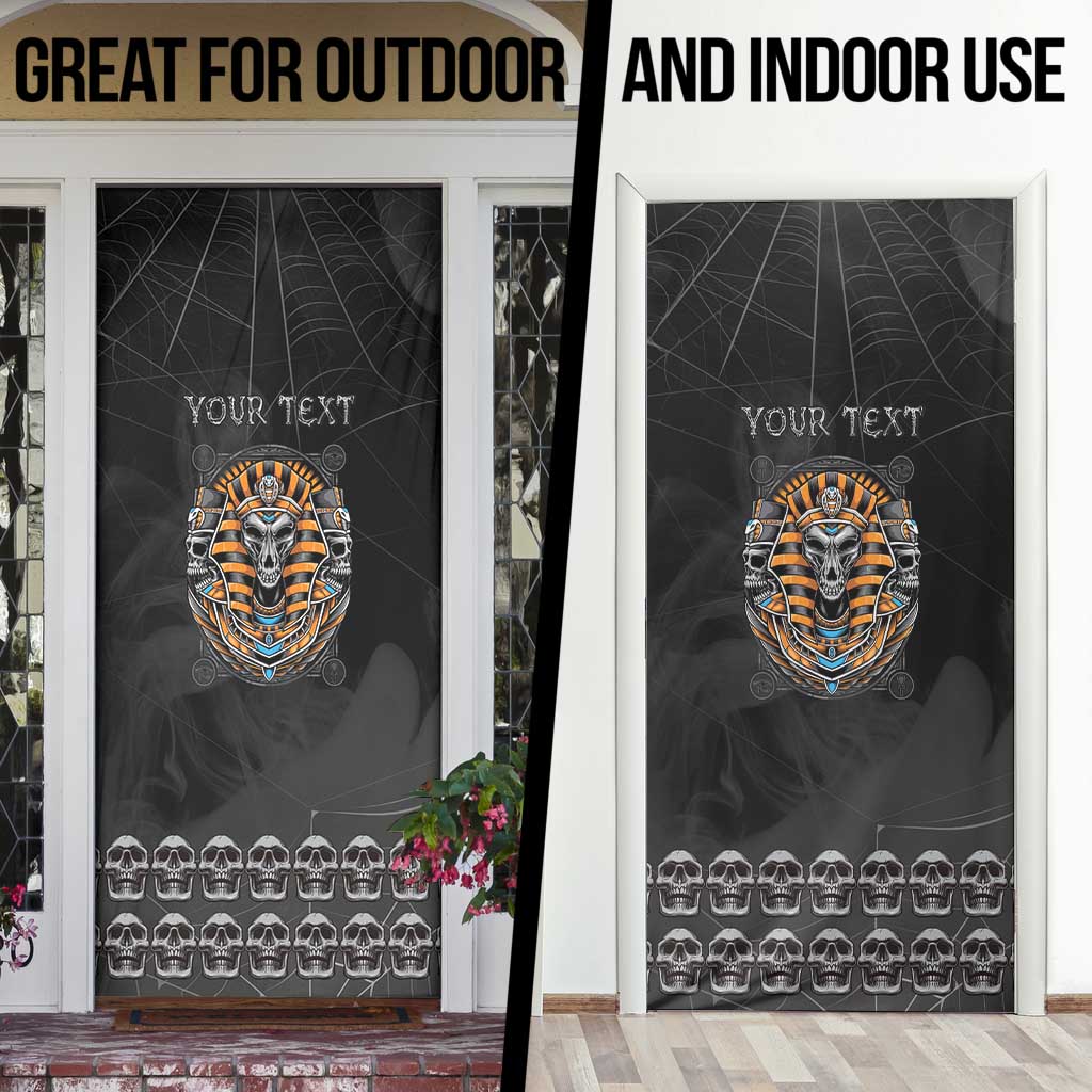 Personalized Halloween Egypt Door Cover Skull Anubis - Wonder Print Shop