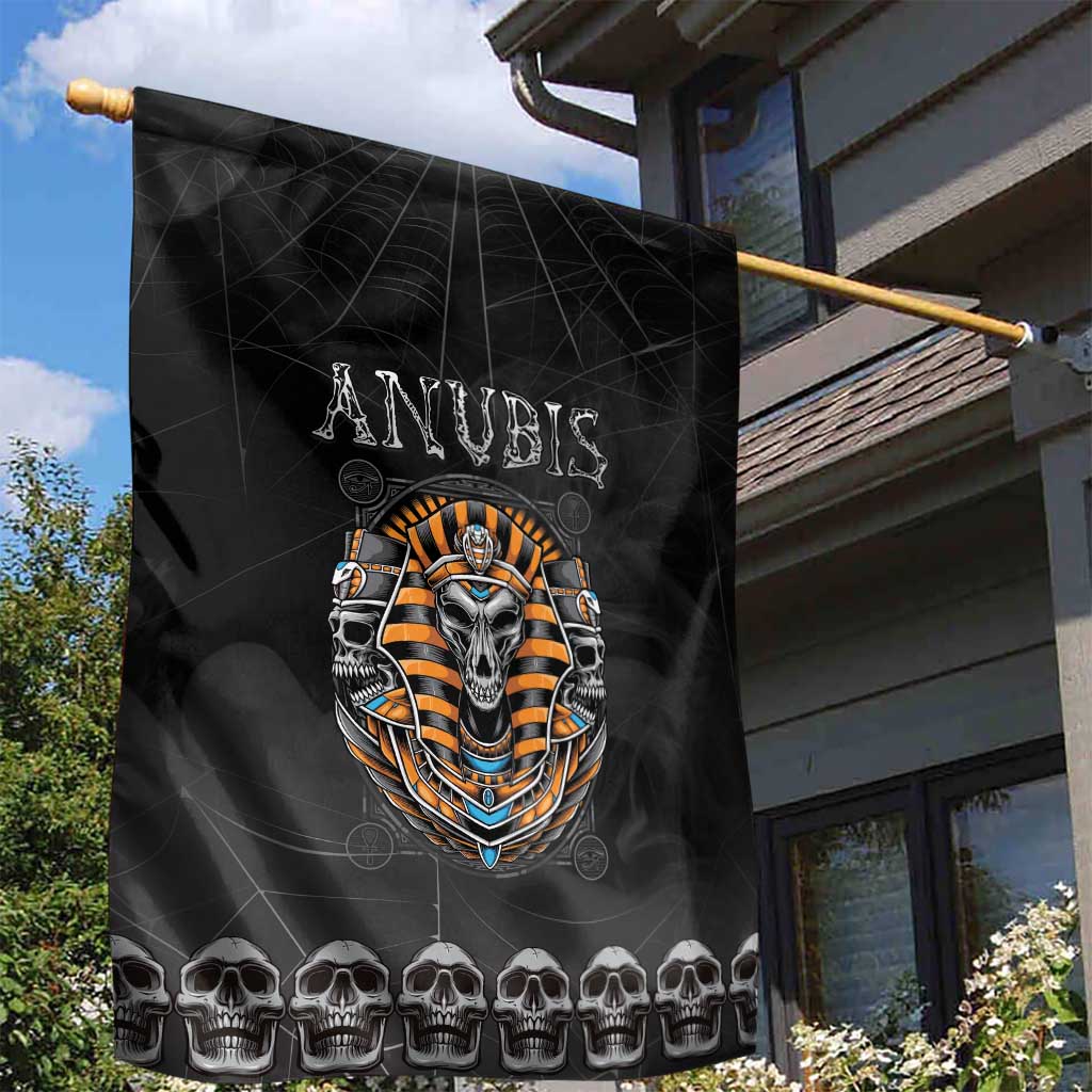 Halloween Egypt Garden Flag Skull Anubis - Wonder Print Shop