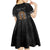 Personalized Halloween Egypt Kid Short Sleeve Dress Skull Anubis - Wonder Print Shop