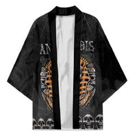 Personalized Halloween Egypt Kimono Skull Anubis - Wonder Print Shop